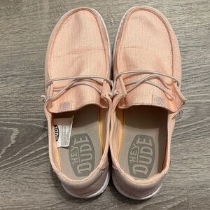 Hey Dude Women’s Loafers - Wendy Glitter- Rose Crystal